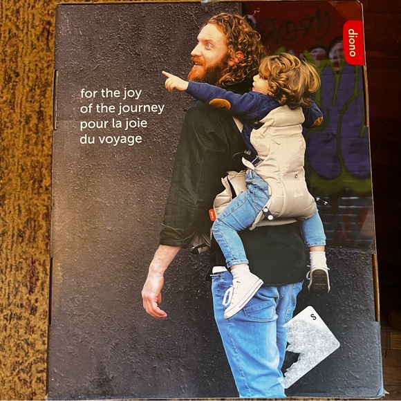 Diono Carus Essentials - 3-in-1 Carrying System in Light Grey New in Box - Picture 5 of 8